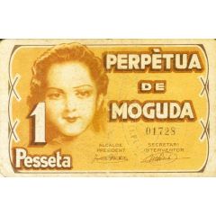1 Peseta Perpètua de Moguda