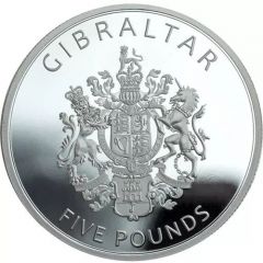 5 Pounds - Elizabeth II Castle