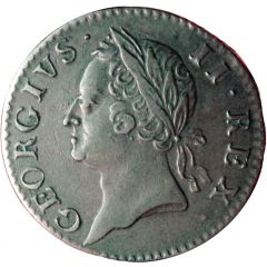 1/2 Penny - George II