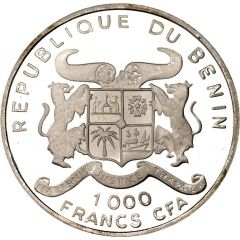 1000 Francs CFA Motocyclette - Motorrad