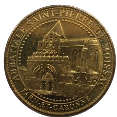 Token - Arthus Bertrand - Cathédrales et sanctuaires de France Tarn-et-Garonne - Abbatiale Saint-Pierre de Moissac