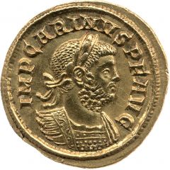 Aureus - Carinus Cuirassed, VENERI VICTRICI, Venus