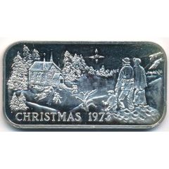 1 oz Silver Christmas 1973