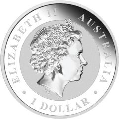 1 Dollar - Elizabeth II 4th Portrait - Koala - Silver Bullion Coin