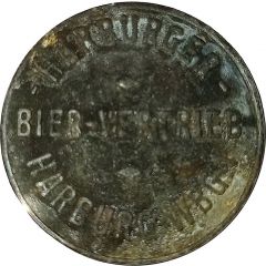 10 Pfennig Harburg bière