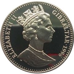 1 Crown - Elizabeth II James Dean, Silver Proof