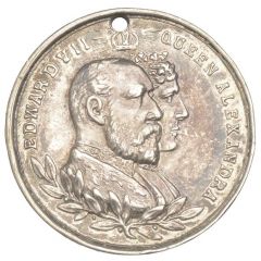 Medal - Edward VII Coronation, Constantine & Floyd, 24mm