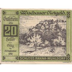 20 Heller Wachau - Ranna-Mühldorf