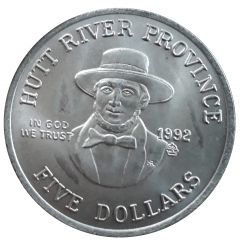 5 Dollars - Leonard I Alexander Cartwright