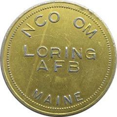 1 Dollar - NCO OM Loring AFB, Maine