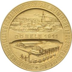 Award medal - Exhibition for the Hospitality, local industry and culinary arts Döbeln