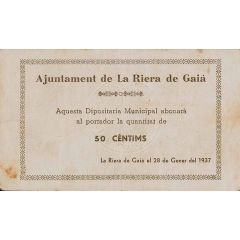 50 Céntimos La Riera de Gaià