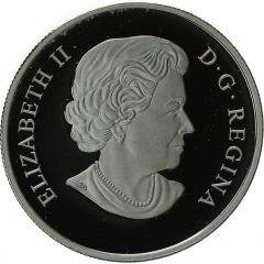 20 Dollars - Elizabeth II Water-lily and Leopard Frog