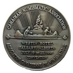 Medal - Canadian Numismatic Association Calgary, Alberta