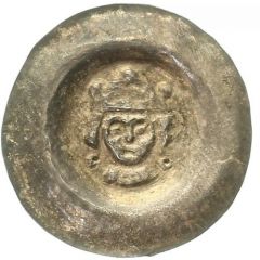 Denier Bracteate - Wencezlaus II medium