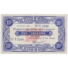 10 Shillings German Occupation