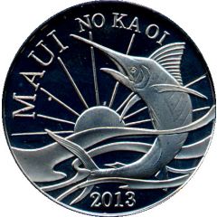 2 Maui Trade Dollars
