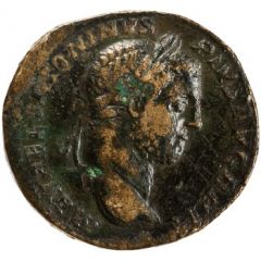 Sestertius - Caracalla FORT RED P M TR P XIIII COS III P P S C, Fortuna