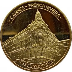 Jeton touristique - Fonderie Saint Luc - Cannes french riviera