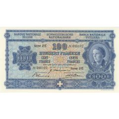 100 Francs 4th series, reserve banknote