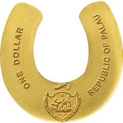 1 Dollar Golden Horseshoe