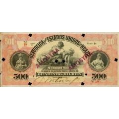 500 Mil Réis Thesouro Nacional, 6th. Print
