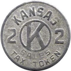 2 Mills - Sales Tax Token Kansas