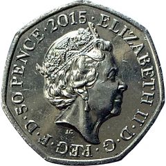 50 Pence - Elizabeth II 5th portrait, Battle of Britain