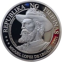 Medal - Miguel Lopez de Legazpi