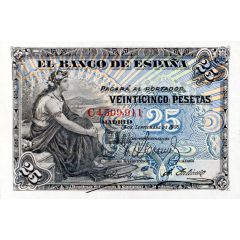 25 Pesetas