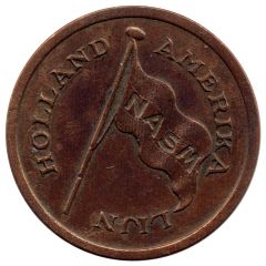 Token - Holland Amerika Lijn Boordgeld 25 cents