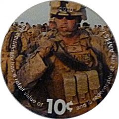 10 Cents - AAFES Gift Certificate 14A10