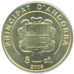 5 Cèntims Santa Coloma