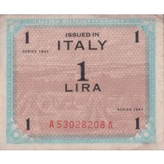 1 Lira Allied Military Currency