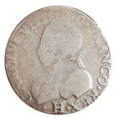 Teston in the name of Charles IX 11th type