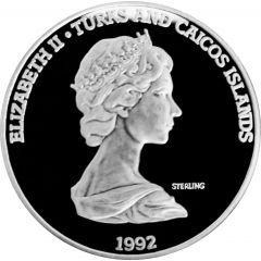 20 Crowns - Elizabeth II Columbus` Crew Sights Land