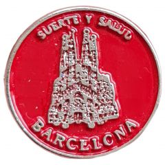 Medal - Barcelona red