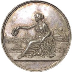Medal - 8th Franconian national singing festival in Schweinfurt