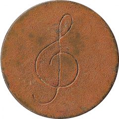 Token Treble clef