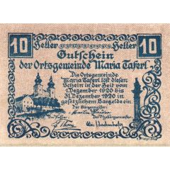 10 Heller Maria-Taferl