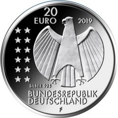 20 Eu­ro 250. Ge­burts­tag Alex­an­der von Hum­boldt