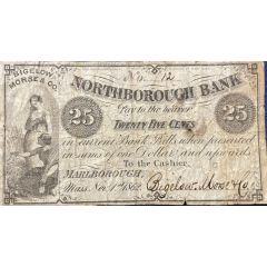 25 Cents Northborough Bank