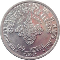 1 Dollar Gaming Token - Circus Circus Casino Las Vegas, Nevada