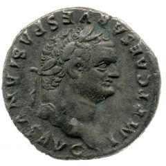 Denarius - Titus ANNONA AVG, Annona