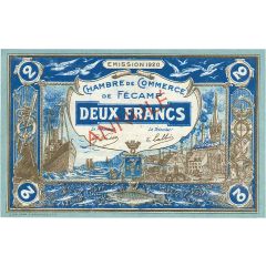 2 Francs - Chambre de Commerce de Fécamp 76