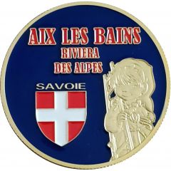Jeton touristique - Atelier des Trésors - Savoie - Aix-les-Bains - Lac du Bourget