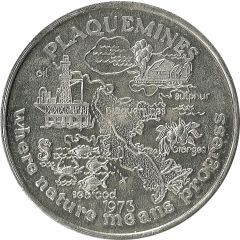 Mardi Gras Token - Sheriffs Posse Plaquemines Parish, Louisiana