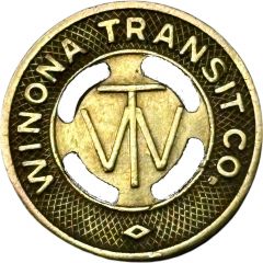 1 Fare - Winona Transit Co. Winona, Minnesota