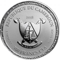 500 Francs Imperial dragon