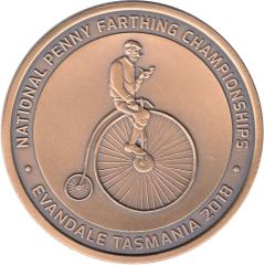 Medal - Evandale National Penny Farthing Championships